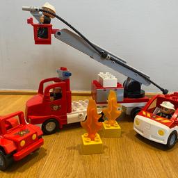 Lego Duplo 3 Feuerwehrautos, gebraucht guter Zustand zu verkaufen

Habe noch mehr Lego Duplo Pakete auf meinem Account. Weiter Stöbern :-)!