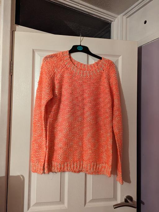 Buy & Sell West Midlands Birmingham - Photos for new hand knitted orange jumper size 12