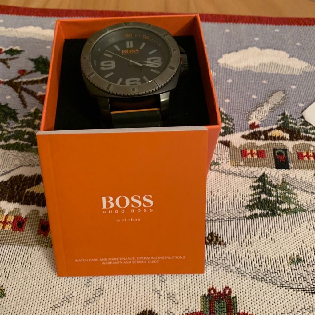 Hugo boss clearance orange uhr herren