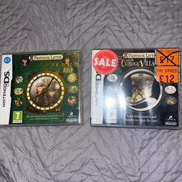 Two games for DS handheld console

£10 the pair no offers