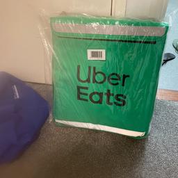 Food delivery thermal bag from Uber eats