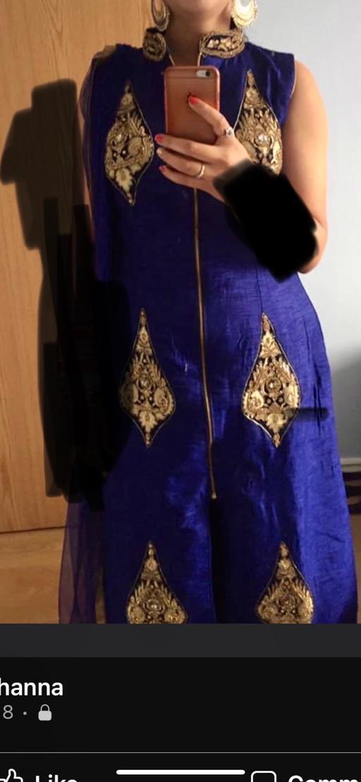 Buy & Sell West London Hillingdon - Photos for Blue silk suit