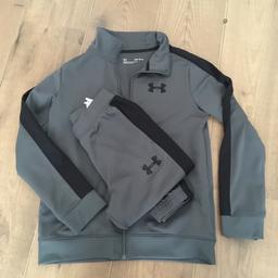 Boys Under Armour tracksuit (age 10-12 - 137-147cm). Condition like new, worn once.
100% Polyester

Collection only. 