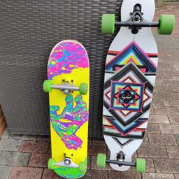 Longboard 70 Euro, Skateboard 50 Euro, siehe Bilder, wenig gebraucht