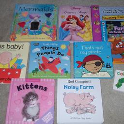 Touchy Feely Mermaids
Disney Pop up Song Book
Push and Pop Things People Do
Kittens
Touchy Feely That's not my pirate
Flip and Flap book Noisy Farm
Give up Your Dummy with the Dummy Fairy
Furi on Music Island
This Baby
Colours