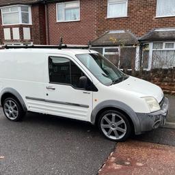 Ford transit connect LX very clean van inside and out 12 months MOT alloy wheels with four good tyres Roof rack ply lined in back with shelf’s first to see will buy £1750 ono