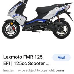lexmoto fmr 125 efi  68 plate 12 months mot 2 keys all papers bikes clean speaker for itself  3400 genuine miles £750 may trade great xmas present