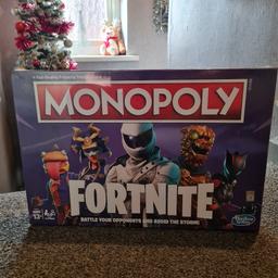 FORTNITE MONOPOLY BRAND NEW SEALED COLLECTION ONLY