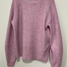 Beautiful Marks& Spencer Oversized Jumper 
Brand new, comfortable 
Stunning colour as seen 
71%  arctic 27% polyester 2% elastane 
Size M