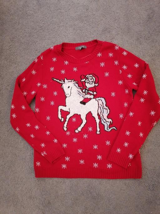 Buy & Sell West Midlands Wolverhampton - Photos for Brand new Santa unicorn Christmas jumper sz10