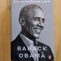 Verkaufe das Buch Barack Obama - Ein verheißenes Land. Gebundene Ausgabe. 1.Auflage 2020. Sehr guter Zustand.