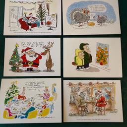 Private Eye set of 6 Christmas Cards
Excellent condition 
Comes with envelopes 
Bargain! 
Mix and match with other cards on my Shpock