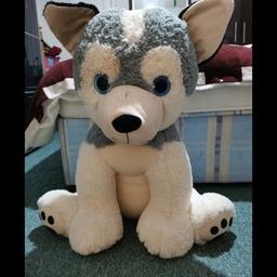 Large husky teddy excellent condition