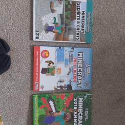Minecraft 2018/2019 and 2021 editions.  Good quality.  Full of Minecraft fun and cheats. £3 each or 3 for £8. collection from Romford RM7