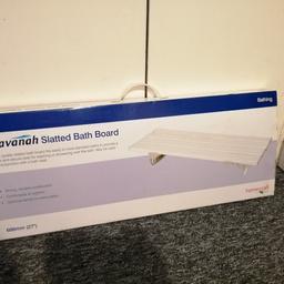 Never been opened slatted Bath Seat by savanah. 27inches.