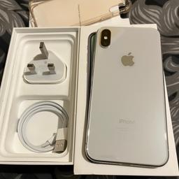 iPhone X in very good condition
Full working order no faults
Very good battery life( battery health 89%)
Unlocked for any network and full reset ready for new user
Comes with box,plug and cable
Case also included
£195 no lower offers