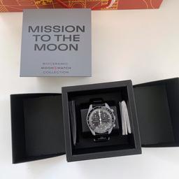 Swatch Omega Moonwatch mission to moon. New. Bought Dec2022 with receipt/warranty and original packaging. Not worn brand new. Collection from London. With Christmas gift box 