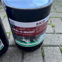 AN EMERGENCY REPAIR AND WATERPROOFING COMPOUND THAT CAN BE APPLIED EVEN IN HEAVY RAIN OR UNDER STANDING WATER.

Seal-A-Magic is a versatile, easy to use repair material that can be applied to a leaking or damaged roof with a brush or trowel, and works quickly even in wet conditions or actually under water. It works in just one application to repair splits, movement cracks, leaking gutters or flashings, cracked walls, blistering or rusting, even leaking skylights.

£20 a tin very cheap price and selling as extra purchased.