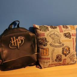 Harry Potter Black back and pillow. Pick up Prescot, St helens or Warrington