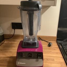Vitamix Blender VM0109 variable speed, 1200w powerful motor. Performs many functions, juices, smoothies, food processor, blender, ice crusher, chops and much more. In good condition. £150 ono. Sensible offers considered, buyer can collect or we can deliver. (UK mainland - £7.95)
