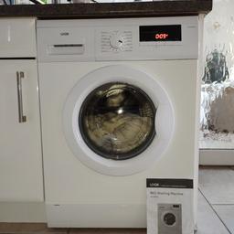 Logik 8 KG washer with 1400 spin with instruction Manual. Model L814WM16. Sold as seen , Must collect. 850mm(H) x 595mm(W) x 565mm(D)