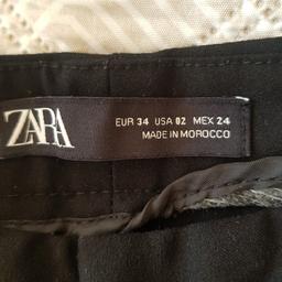 Verkaufe 4 Stk Zara Basic Hosen schwarz Gr. 34 auch einzeln zu haben