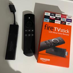 Fire stick for sale

Fully working comes with remote control, batteries and  hdmi cable