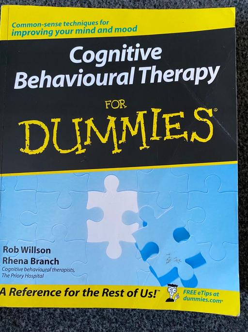 Buy & Sell Merseyside Saint Helens - Photos for Cognitive Behavioural Therapy book for dummie