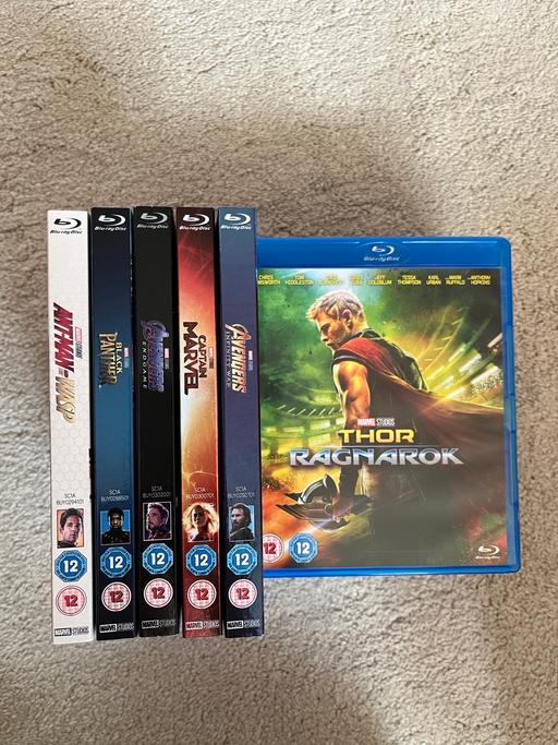 Buy & Sell Tyne and Wear South Tyneside - Photos for Marvel phase three part one and two blu-rays