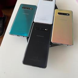 The following Phones are available; 
Unlocked and excellent condition 
Will also provide warranty and receipt

Please call 07582969696

Samsung s9 64gb £130
Samsung s9 plus 64gb £140
Samsung s10 128gb £165
Samsung s10 plus 128gb £185
Samsung s10 lite 128gb £145
Samsung s20 5g 128gb £205
Samsung s20 plus 5g 128gb £235
Samsung FE 5g 128gb £195
Samsung s20 ultra 5g £285 128gb
Samsung galaxy note 9 512gb £185
Samsung Z fold 3 5g 512gb £700
Samsung z flip 128gb £390

iPad 6th generation 32gb Wi-Fi £180
iPad Air 1 16gb £100
iPad 7th generation 32gb Wi-Fi £225

iPhone SE 16gb £70
iPhone 6s 16gb £80
iPhone 6s Plus 32gb £105
iPhone 7 32gb £100
iPhone 8 64gb £145 256gb £175
iPhone 7 Plus 32gb £140 128gb £155
iPhone 8+ 64GB  £180
iPhone Xs 64gb £235
iPhone XR 64gb £220
iPhone 11 64gb £295
iPhone 12 £420