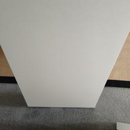 ORBERG Wall-mounted drop-leaf table
white
74x60 cm
excellent condition no longer needed
I'm afraid I do not have the screws and fixtures
lost Wen moving homes
but u can easily purchase on IKEA or spare parts (customer service)
price is reduced