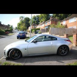 here is my beautiful nissan 350z low mileage long MOT great condition FSH few little mods  looking for a quick sale as got another car I'm looking at