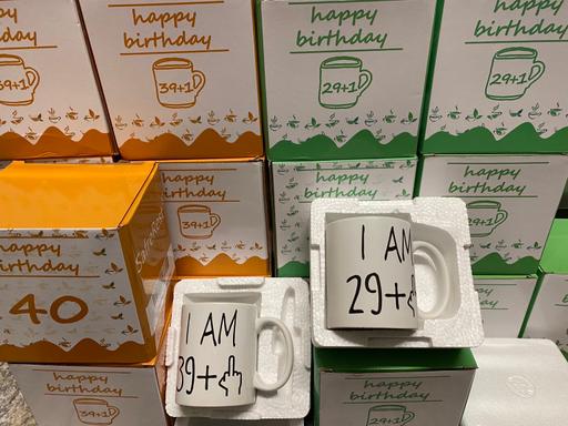 Buy & Sell West Midlands Sandwell - Photos for 125 Job Lot 39 + 1 Mug 40th Birthday Bulk