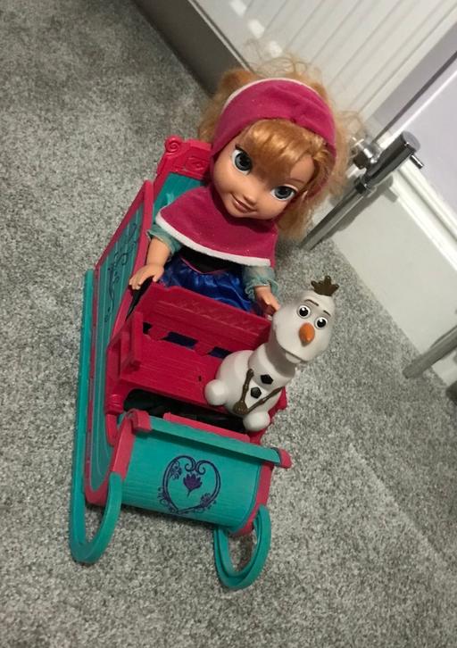 Buy & Sell Greater Manchester Bury - Photos for Frozen Anna, Olaf and Sleigh