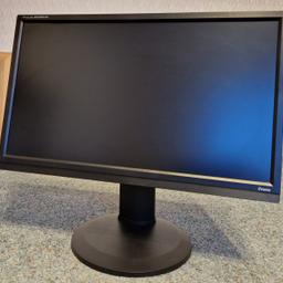 Iiyama B2280HS-B1DP 22inch ProLite HD Height Adjustable LED Monitor - Black

Used, in as new condition complete with power lead.

Product Description
The ProLite B2280HS is a high specification 22’’ Full HD 1920 x 1080p LED-backlit monitor with Height Adjustability and Screen Rotation allowing you to set the perfect position of the screen ensuring ergonomic posture and optimal viewing comfort. 2ms response time and 12 000 000 : 1 Advanced Contrast Ratio make the B2280HS ideal for Video Conferencing, DTP and CAD as well as the usual text based applications. Triple Input support of Analogue, DVI and DisplayPort ensures compatibility with the latest installed graphics cards and embedded Notebook outputs.