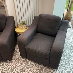 Stunning comfy armchairs. Only had for about 7 months. Have had covers on.
Price is for the two.
Collection only Cannock.
No holding