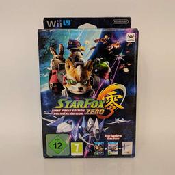 Verkaufe hier die First Print Edition von Star Fox Zero inkl. Star Fox Zero Guard für die Nintendo Wii U. Es handelt sich um unbenutzte und noch versiegelte Neuware. Kein Tausch! Abholung oder Versand möglich.