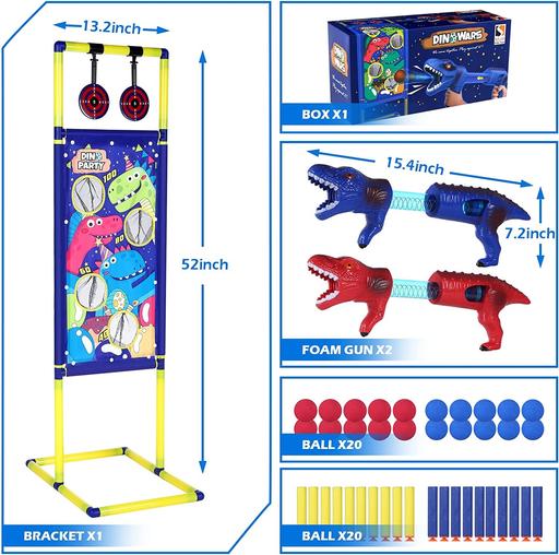 Buy & Sell Essex Basildon - Photos for Dinosaur Shooting Gun Toys & Target for Nerf