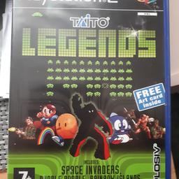PS2 TAITO LEGENDS 29 old games on 1 disk