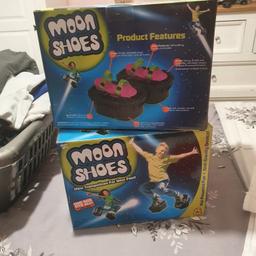 brand new moon shoes 
bought last year but never opened. 
£25 each or both for £40