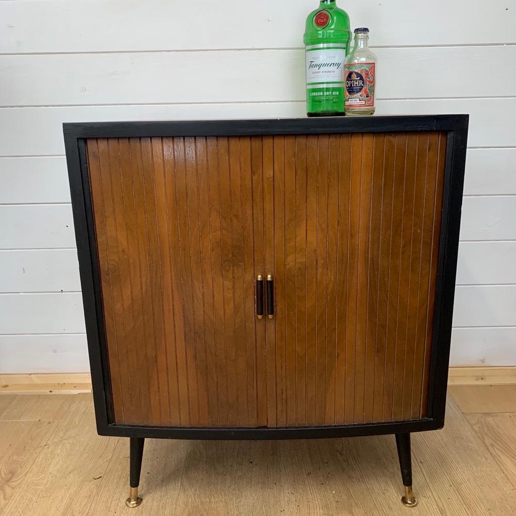 1960s record cabinet tambour doors in E4 London Borough of Waltham ...