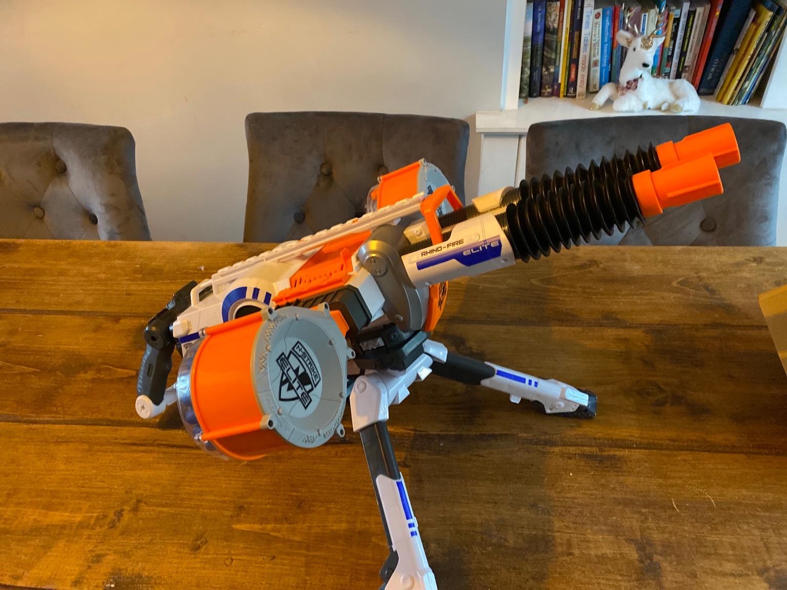 Nerf Elite - Rhino Fire mounted twin minigun in M25 Bury for £30.00 for ...