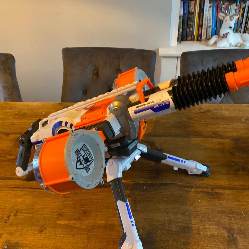 Nerf Elite - Rhino Fire mounted twin minigun in M25 Bury for £30.00 for ...