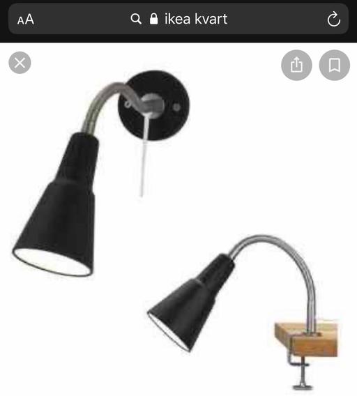 Buy & Sell Lancashire Preston - Photos for IKEA Desk / Wall Lamp / Light