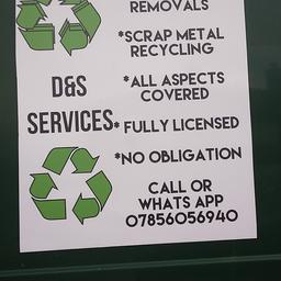fully licensed to carry waste 
fast and friendly service


we cover Chesterfield  Rotherham and Sheffield