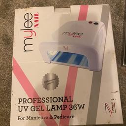 Professional uv gel lamp 36 w for manicures and pedicures , litturey used 2 times as bulbs in it works perfectly collection Ls8
