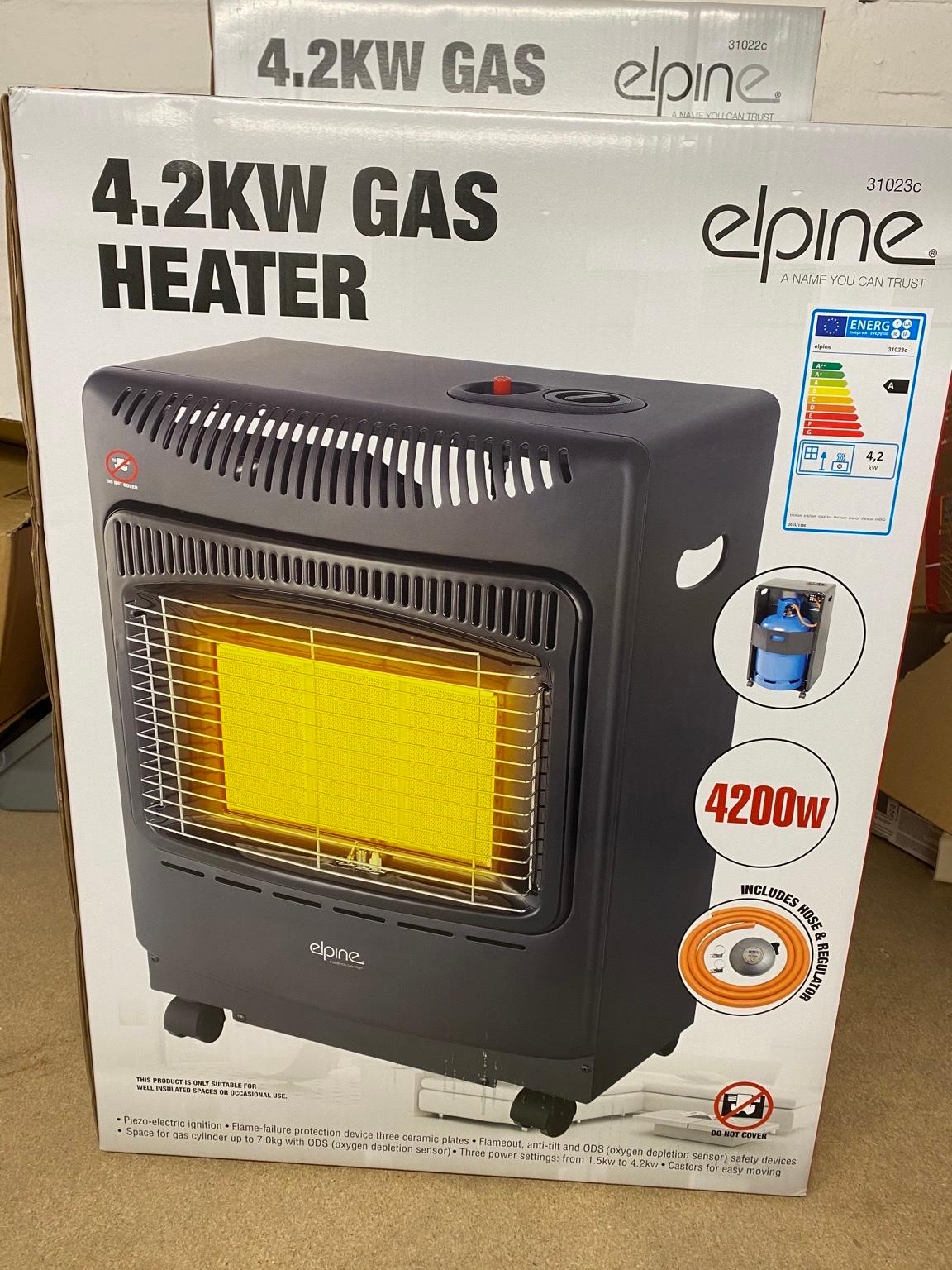 4.2KW 7KG CALOR GAS PORTABLE HEATER NEW in WV6 Wolverhampton for £100.