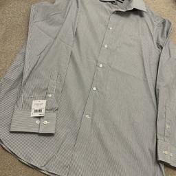 Men’s new shirt regular fit 
Shirt size 16 41cm