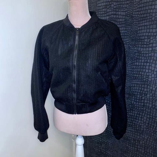 Buy & Sell North West London Kilburn - North West London - Photos for H&M black lace snake skin print bomber jacket