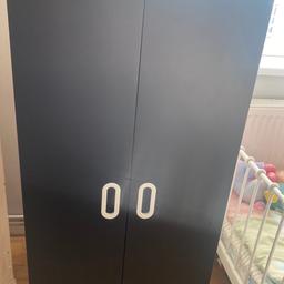 Wardrobe like brand new! Black and white
Collection only Chadwell st mary